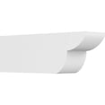 thumbnail image 1 of Ekena Millwork 6"W X 8"H X 24"L Standard Crestline Architectural Grade PVC Rafter Tail, 1 of 10
