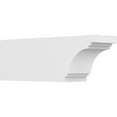 thumbnail image 1 of Ekena Millwork 6"W X 8"H X 24"L Standard Pescadero Architectural Grade PVC Rafter Tail, 1 of 4