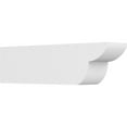 thumbnail image 1 of Ekena Millwork 6"W X 8"H X 30"L Standard Crestline Architectural Grade PVC Rafter Tail, 1 of 4