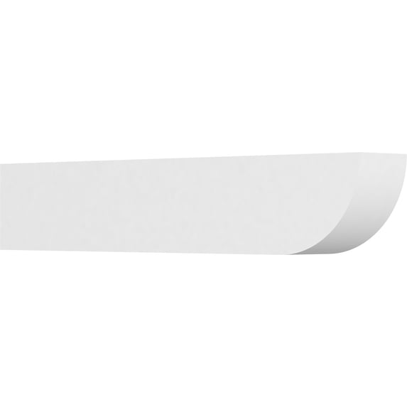 Ekena Millwork 6"W X 8"H X 42"L Standard Durham Architectural Grade PVC Rafter Tail