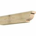 thumbnail image 1 of Ekena Millwork 6"W x 10"H x 48"L Alpine Rough Sawn Rafter Tail, Douglas Fir, 1 of 4