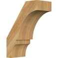 thumbnail image 1 of Ekena Millwork 6"W x 12"D x 16"H Balboa Rough Sawn Knee Brace, Western Red Cedar, 1 of 13