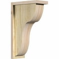 thumbnail image 1 of Ekena Millwork 6"W x 12"D x 20"H Carmel Rough Sawn Corbel w/Backplate, Douglas Fir, 1 of 9