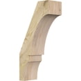 thumbnail image 1 of Ekena Millwork 6"W x 12"D x 24"H Balboa Rough Sawn Knee Brace, Douglas Fir, 1 of 13