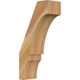 thumbnail image 1 of Ekena Millwork 6"W x 12"D x 24"H Balboa Rough Sawn Knee Brace, Western Red Cedar, 1 of 13
