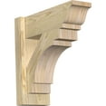 thumbnail image 1 of Ekena Millwork 6"W x 16"D x 16"H Merced Rough Sawn Traditional Outlooker, Douglas Fir, 1 of 4