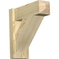 thumbnail image 1 of Ekena Millwork 6"W x 16"D x 16"H Traditional Rough Sawn Craftsman Outlooker, Douglas Fir, 1 of 4