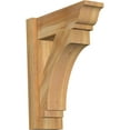 thumbnail image 1 of Ekena Millwork 6"W x 16"D x 20"H Imperial Rough Sawn Traditional Outlooker, Western Red Cedar, 1 of 4