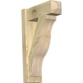 thumbnail image 1 of Ekena Millwork 6"W x 16"D x 24"H Funston Rough Sawn Craftsman Outlooker, Douglas Fir, 1 of 4