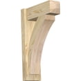 thumbnail image 1 of Ekena Millwork 6"W x 16"D x 24"H Thorton Rough Sawn Craftsman Outlooker, Douglas Fir, 1 of 4