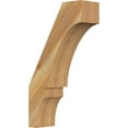 thumbnail image 1 of Ekena Millwork 6"W x 16"D x 28"H Balboa Rough Sawn Knee Brace, Western Red Cedar, 1 of 13