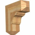 thumbnail image 1 of Ekena Millwork 6"W x 18"D x 18"H Olympic Craftsman Rough Sawn Bracket, Western Red Cedar, 1 of 13