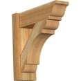 thumbnail image 1 of Ekena Millwork 6"W x 18"D x 18"H Olympic Rough Sawn Traditional Outlooker, Western Red Cedar, 1 of 4