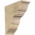 thumbnail image 1 of Ekena Millwork 6"W x 18"D x 18"H Olympic Traditional Rough Sawn Bracket, Douglas Fir, 1 of 13