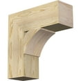 thumbnail image 1 of Ekena Millwork 6"W x 18"D x 18"H Thorton Block Rough Sawn Bracket, Douglas Fir, 1 of 25