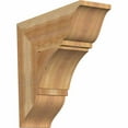 thumbnail image 1 of Ekena Millwork 6"W x 18"D x 18"H Thorton Traditional Rough Sawn Bracket, Western Red Cedar, 1 of 13