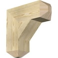 thumbnail image 1 of Ekena Millwork 6"W x 18"D x 18"H Traditional Craftsman Rough Sawn Bracket, Douglas Fir, 1 of 13