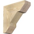 thumbnail image 1 of Ekena Millwork 6"W x 18"D x 18"H Traditional Slat Rough Sawn Bracket, Douglas Fir, 1 of 4