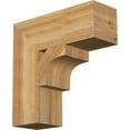 thumbnail image 1 of Ekena Millwork 6"W x 18"D x 18"H Westlake Block Rough Sawn Bracket, Western Red Cedar, 1 of 25