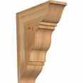 thumbnail image 1 of Ekena Millwork 6"W x 18"D x 22"H Funston Traditional Rough Sawn Bracket, Western Red Cedar, 1 of 13