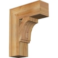 thumbnail image 1 of Ekena Millwork 6"W x 18"D x 22"H Imperial Block Rough Sawn Bracket, Western Red Cedar, 1 of 25