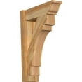 thumbnail image 1 of Ekena Millwork 6"W x 18"D x 26"H Merced Rough Sawn Traditional Outlooker, Western Red Cedar, 1 of 4