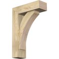 thumbnail image 1 of Ekena Millwork 6"W x 18"D x 26"H Thorton Block Rough Sawn Bracket w/ Offset Brace, Douglas Fir, 1 of 25