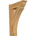 thumbnail image 1 of Ekena Millwork 6"W x 18"D x 26"H Thorton Rough Sawn Traditional Outlooker, Western Red Cedar, 1 of 4