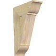 thumbnail image 1 of Ekena Millwork 6"W x 18"D x 26"H Traditional Traditional Rough Sawn Bracket, Douglas Fir, 1 of 13