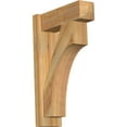 thumbnail image 1 of Ekena Millwork 6"W x 18"D x 26"H Westlake Rough Sawn Craftsman Outlooker, Western Red Cedar, 1 of 4