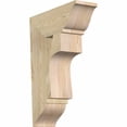 thumbnail image 1 of Ekena Millwork 6"W x 18"D x 26"H Westlake Traditional Rough Sawn Bracket, Douglas Fir, 1 of 13
