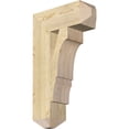 thumbnail image 1 of Ekena Millwork 6"W x 18"D x 30"H Balboa Craftsman Rough Sawn Bracket, Douglas Fir, 1 of 4