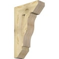 thumbnail image 1 of Ekena Millwork 6"W x 18"D x 30"H Funston Slat Rough Sawn Bracket, Douglas Fir, 1 of 4