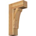 thumbnail image 1 of Ekena Millwork 6"W x 18"D x 30"H Legacy Block Rough Sawn Bracket, Western Red Cedar, 1 of 4