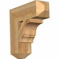 thumbnail image 1 of Ekena Millwork 6"W x 20"D x 20"H Balboa Craftsman Rough Sawn Bracket, Western Red Cedar, 1 of 13