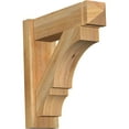 thumbnail image 1 of Ekena Millwork 6"W x 20"D x 20"H Balboa Rough Sawn Arts and Crafts Outlooker, Western Red Cedar, 1 of 4