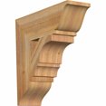 thumbnail image 1 of Ekena Millwork 6"W x 20"D x 20"H Balboa Traditional Rough Sawn Bracket, Western Red Cedar, 1 of 13
