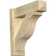 thumbnail image 1 of Ekena Millwork 6"W x 20"D x 20"H Funston Rough Sawn Craftsman Outlooker, Douglas Fir, 1 of 4