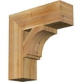 thumbnail image 1 of Ekena Millwork 6"W x 20"D x 20"H Imperial Block Rough Sawn Bracket, Western Red Cedar, 1 of 25