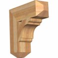 thumbnail image 1 of Ekena Millwork 6"W x 20"D x 20"H Olympic Craftsman Rough Sawn Bracket, Western Red Cedar, 1 of 13