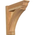 thumbnail image 1 of Ekena Millwork 6"W x 20"D x 20"H Thorton Rough Sawn Traditional Outlooker, Western Red Cedar, 1 of 4