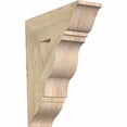 thumbnail image 1 of Ekena Millwork 6"W x 20"D x 24"H Funston Traditional Rough Sawn Bracket, Douglas Fir, 1 of 4