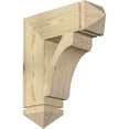 thumbnail image 1 of Ekena Millwork 6"W x 20"D x 24"H Legacy Arts & Crafts Rough Sawn Bracket, Douglas Fir, 1 of 4