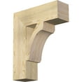thumbnail image 1 of Ekena Millwork 6"W x 20"D x 24"H Legacy Block Rough Sawn Bracket, Douglas Fir, 1 of 4