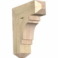 thumbnail image 1 of Ekena Millwork 6"W x 20"D x 24"H Merced Craftsman Rough Sawn Bracket, Douglas Fir, 1 of 13