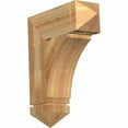 thumbnail image 1 of Ekena Millwork 6"W x 20"D x 24"H Thorton Arts & Crafts Rough Sawn Bracket, Western Red Cedar, 1 of 13