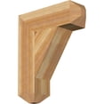thumbnail image 1 of Ekena Millwork 6"W x 20"D x 24"H Traditional Craftsman Rough Sawn Bracket, Western Red Cedar, 1 of 4