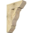 thumbnail image 1 of Ekena Millwork 6"W x 20"D x 28"H Funston Slat Rough Sawn Bracket, Douglas Fir, 1 of 4