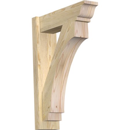 Ekena Millwork 6"W x 20"D x 28"H Imperial Rough Sawn Traditional Outlooker, Douglas Fir