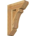 thumbnail image 1 of Ekena Millwork 6"W x 20"D x 28"H Legacy Slat Rough Sawn Bracket, Western Red Cedar, 1 of 4